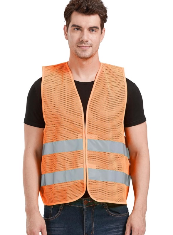 Photo 1 of BUNDLE OF 2 — SIFE Stay Safe and Visible with our Reflective Safety Vests - Unisex Design