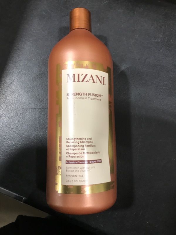 Photo 2 of Mizani Strength Fusion Strengthening & Repairing Shampoo | For Damaged, Chemically Treated Hair | 33.8 Fl Oz