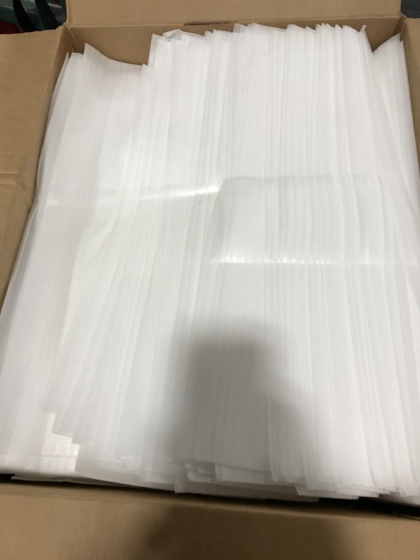 Photo 2 of 100 Pcs 16" x 16" Cushion Foam Pouches Moving and Packing Supplies Foam Packing Pouches for Shipping and Storing Foam Wrap Pouches for Dishes, Glasses, Mug, Plate Transportation and Storage