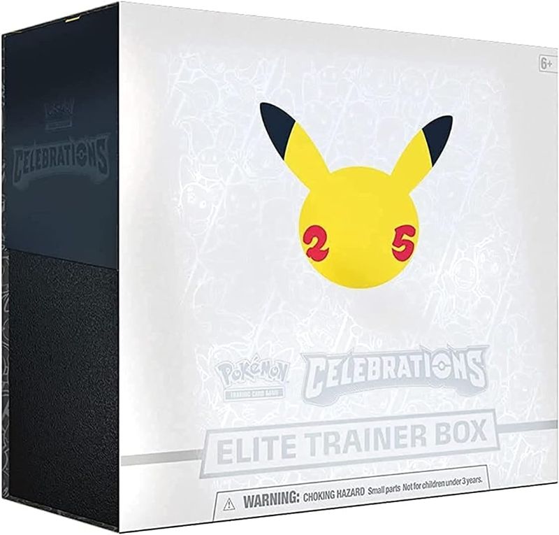 Photo 1 of Pokemon 25th Anniversary Celebrations Elite Trainer Box
