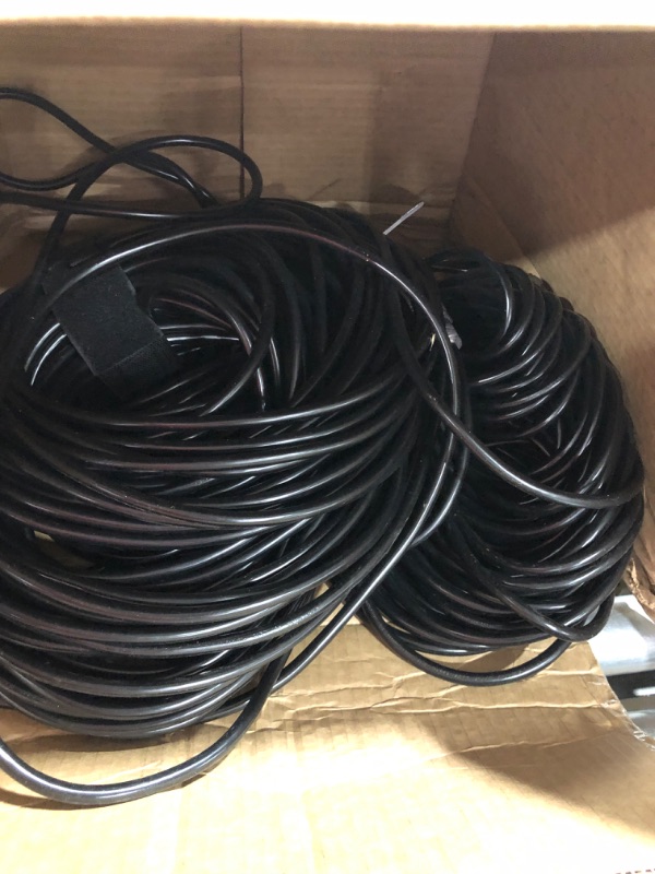 Photo 1 of 25FT LONG BLACK THIN CORD EXTENSION CORS