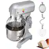 Photo 1 of 15 Qt. Commercial Food Mixer 3 Speeds Adjustable Spiral Mixer with Stainless Steel Bowl for Schools Bakeries(PARTS ONLY)
