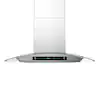 Photo 1 of **MISSING MANY PARTS** 29.52 in. 780 CFM Ducted Wall Mount Range Hood in Stainless Steel and Glass With Gesture Sensing Control Function
