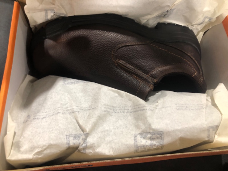 Photo 1 of Timberland PRO Men's Titan Slip-on Safety Toe Industrial Casual Work Shoe 10 Wide Brown