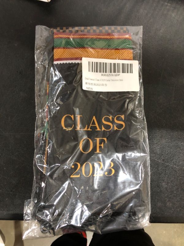 Photo 1 of Kente Graduation Stole Multicolor2023