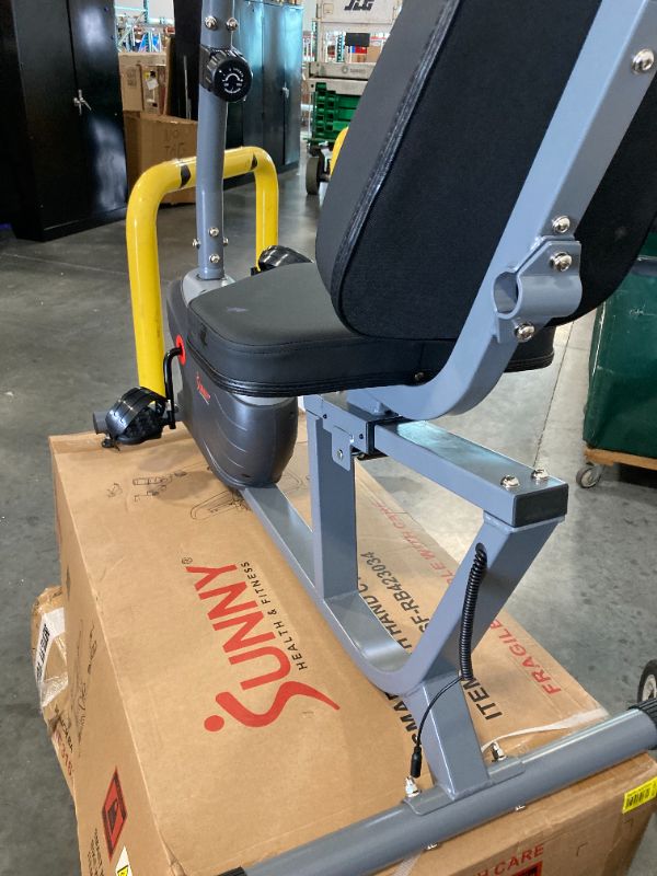 Photo 3 of ***SEALED***Sunny Health & Fitness Smart Magnetic Recumbent Bike with Hand Cycle - SF-RB423034