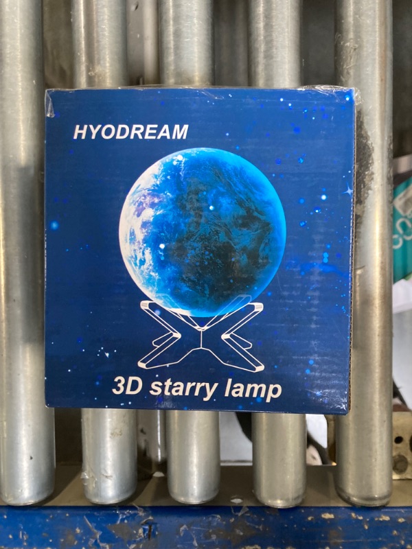 Photo 2 of ***USED***HYODREAM 3D Moon Lamp Kids Night Light Galaxy Lamp 16 Colors LED Light with Rechargeable Battery Touch and Remote Control as Birthday Gifts for Boys/Girls/Kids