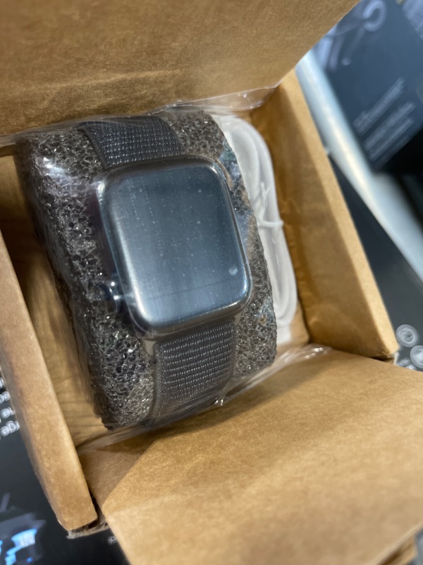 Photo 2 of **NEW/FACTORY SEALED** Apple Watch Series 9 [GPS 45mm] Smartwatch with Midnight Aluminum Case with Midnight Sport Loop One Size. Fitness Tracker