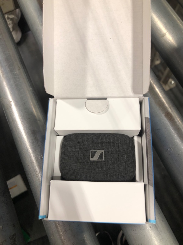 Photo 4 of ***USED***Sennheiser MOMENTUM True Wireless 4 Smart Earbuds with Bluetooth 5.4, Crystal-Clear Sound, Comfortable Design, 30-Hour Battery Life, Adaptive ANC, LE Audio and Auracast - Black Copper