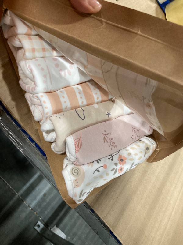 Photo 1 of 8-Pack Organic Baby Bibs for Girls and Boys - Teething Baby Bib