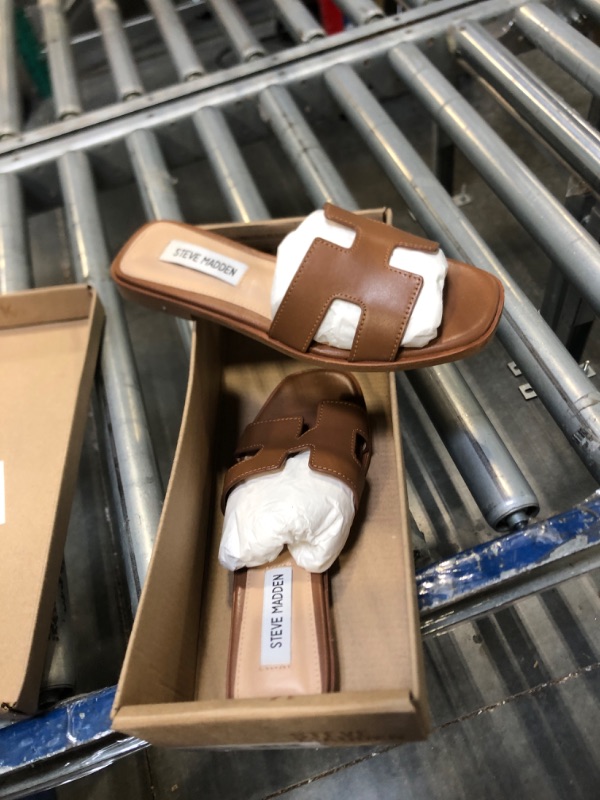 Photo 3 of **USED***Steve Madden Women's Hadyn Sandal, Cognac Leather, 5.5