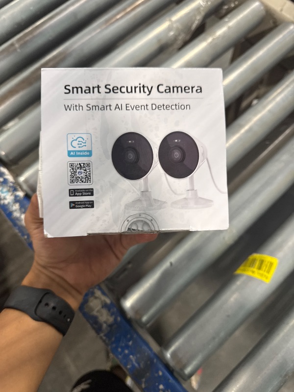 Photo 1 of [5G & 2.4G] Indoor/Outdoor Security Camera for Home, Baby/Elder/Dog/Pet Camera with Phone App, Wi-Fi Camera w/Spotlight, Color Night Vision, 2-Way Audio, 24/7, SD/Cloud Storage, Work w/Alexa, 2Pack
