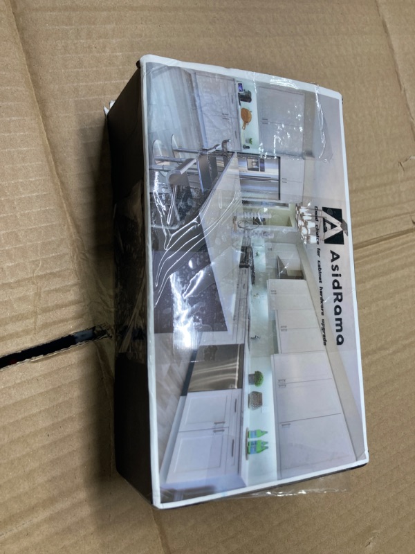 Photo 1 of ***3 pieces missing*** Asidrama 10 Pack 5 Inch(128mm) Knurled Matte Black and Gold Kitchen Cabinet Handles, Cabinet Pulls Kitchen Cabinet Hardware Cupboard Handles Drawer Pulls
