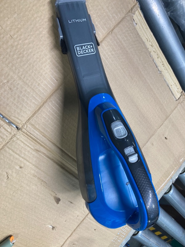 Photo 2 of *** missing charger cable*** Black & Decker HLVA315J22 10.8V DUSTBUSTER AdvancedClean+ Lithium-Ion Cordless Handheld Vacuum