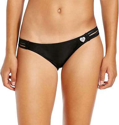 Photo 1 of   Body Glove Women's Smoothies Flirty Surf Rider Solid Bikini Bottom Swimsuit M