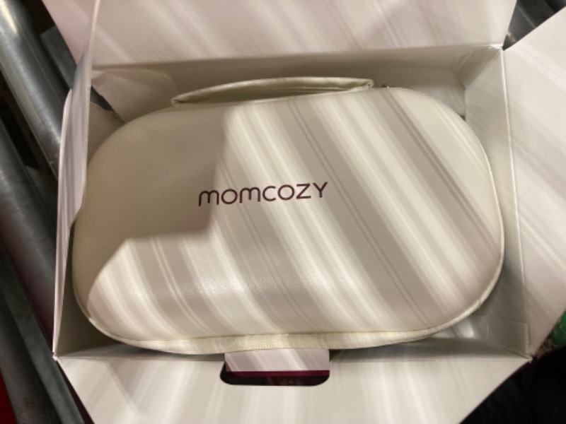 Photo 2 of ***DAMAGE ON THE PACKAGE AND BOX***  Momcozy Breast Pump Hands Free M5, Wearable Breast Pump of Baby Mouth Double-Sealed Flange with 3 Modes & 9 Levels, Electric Breast Pump Portable - 24mm, 2 Pack Lilac
