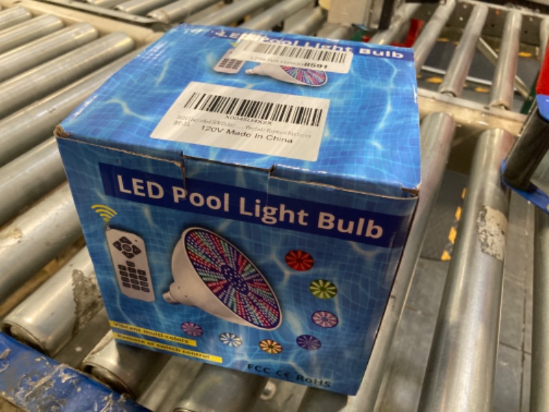 Photo 2 of ***it does not have a remote control*** Upgraded 50W Color LED Pool Light Bulb, 120V RGB Color Changing Pool Lights for Inground Swimming Pool, Replacement Bulb for Pentair Hayward Fixtures
