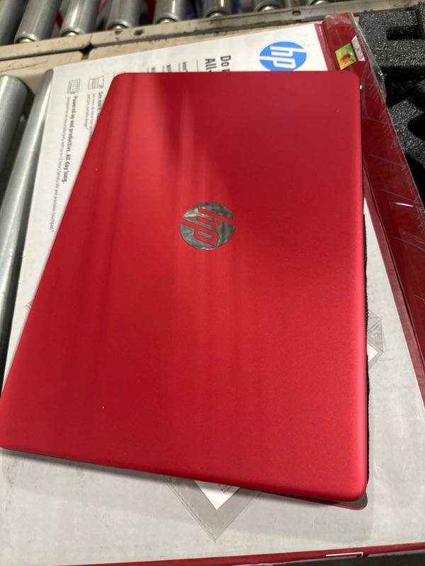 Photo 5 of ***USED***HP 15.6" HD Newest Laptop for Business and Student, Intel Pentium Silver N5030, 16GB RAM, 1TB SATA SSD, Webcam, Media Card Reader, RJ45, HDMI, Wi-Fi, Windows 11 Home, Scarlet Red, KKE Accessories