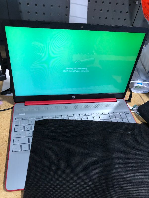 Photo 6 of ***USED***HP 15.6" HD Newest Laptop for Business and Student, Intel Pentium Silver N5030, 16GB RAM, 1TB SATA SSD, Webcam, Media Card Reader, RJ45, HDMI, Wi-Fi, Windows 11 Home, Scarlet Red, KKE Accessories