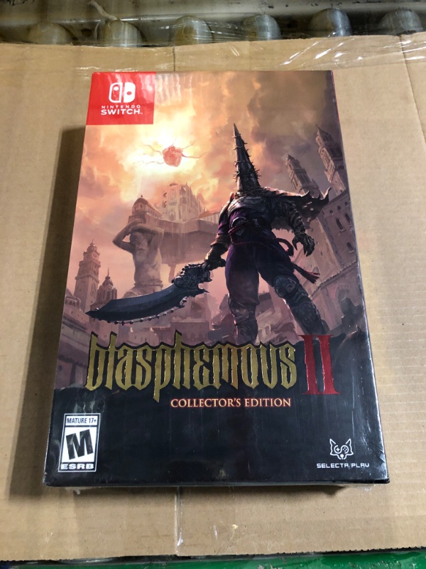 Photo 2 of ***Factory Sealed***
Blasphemous II Limited Collector's Edition for Nintendo Switch