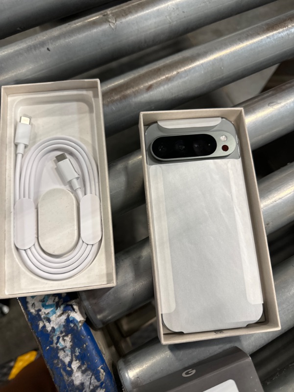 Photo 1 of Google Pixel 9 Pro XL - Unlocked Android Smartphone with Gemini, Triple Rear Camera System, 24-Hour Battery, and 6.8" Super Actua Display - Hazel - 256 GB