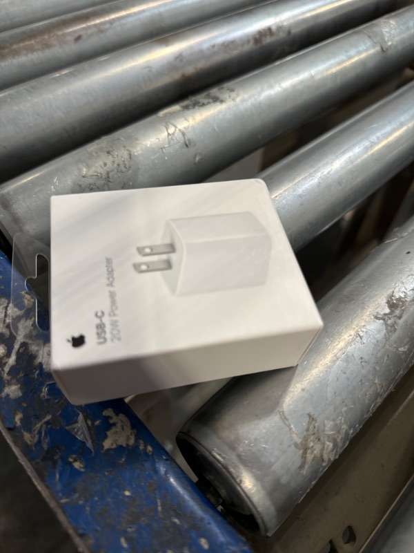 Photo 2 of Apple 20W USB-C Power Adapter - iPhone Charger with Fast Charging Capability