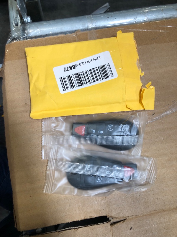 Photo 1 of Remote Key Fob FOBIK Replacement Fits for Jeep Grand Cherokee 2008 2009 2010 2011 2012 2013 Commander 2008-2010 IYZ-C01C Keyless Entry Remote Start Control