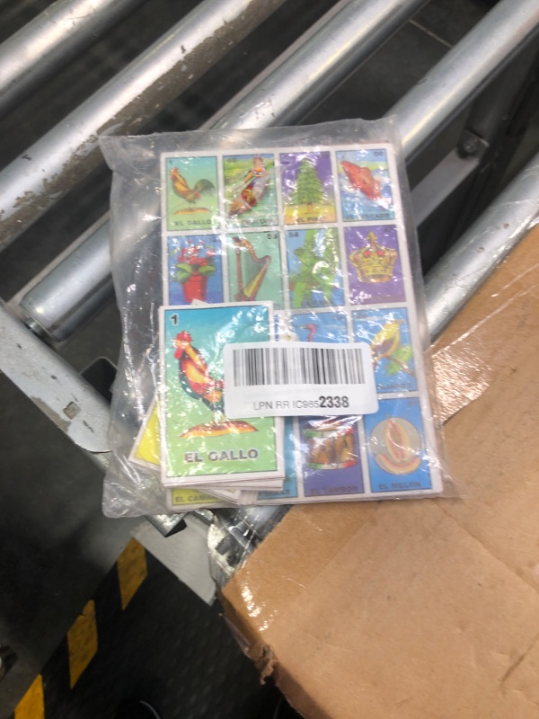 Photo 2 of ***COINS NOT INCLUDED*** The Original Loteria Mexican Bingo Game with 100 Mexican pesos for 20 Players Game for Adults - loteria de lujo mexicana - loteria mexicana - Juegos de mesa - spanish games Mexican bingo loteria game