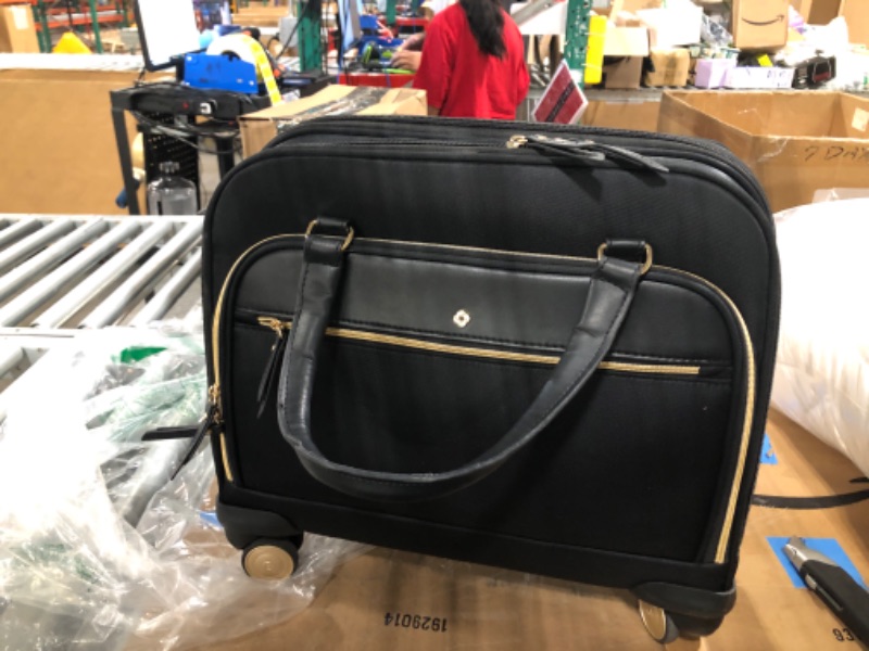 Photo 2 of ***AS IS / NO RETURNS -  FINAL SALE***parts only***
Samsonite Women's Mobile Solution Spinner Mobile Office ,Telescoping Handles, Black