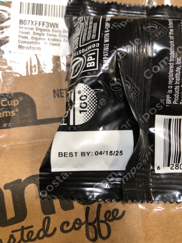 Photo 2 of ***AS IS / NO RETURNS -  FINAL SALE**
 Organic Daily Dose Donut Shop, Light Roast, Single Serve Compostable K Cup Coffee Pods, Organic Arabica Coffee, Keurig Brewer Compatible, 72 Count Daily Dose Donut Shop 72 Count (Pack of 1)