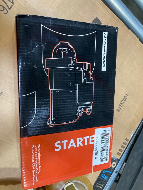 Photo 2 of A-Premium High Torque Starter Motor [3HP|12V|2.5KW|9Teeth|OSGR|CW] Fit for GM Race Car, Small Block Chevy (SBC) 327 350 383, Big Block Chevy (BBC) 396 454 502, Replace for # 18493 410-44033