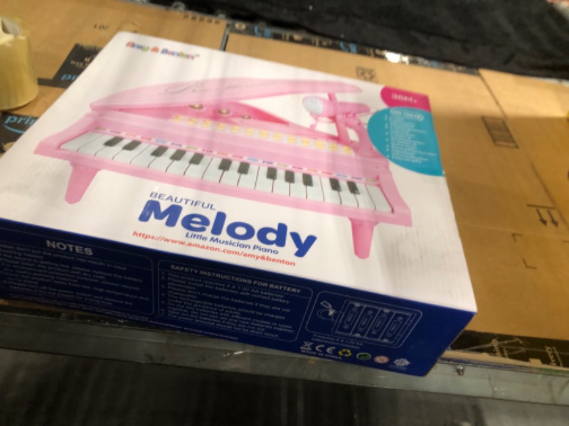 Photo 2 of Amy Benton AmyBenton Toddler Piano Toy for Baby Girls Pink Toy Piano Keyboard for 3 4 Year Old