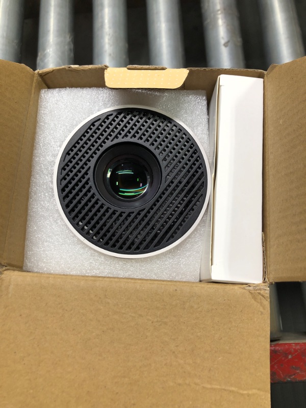 Photo 1 of ***USED** Smart Mini Projector WiFi6 Bluetooth 5.0 XGODY Gimbal 3 Protable Projector 12000L Support 4K with Android TV 11.0, Auto Keystone Correction Video Projector, 180°Rotatable Stand for Home Movie