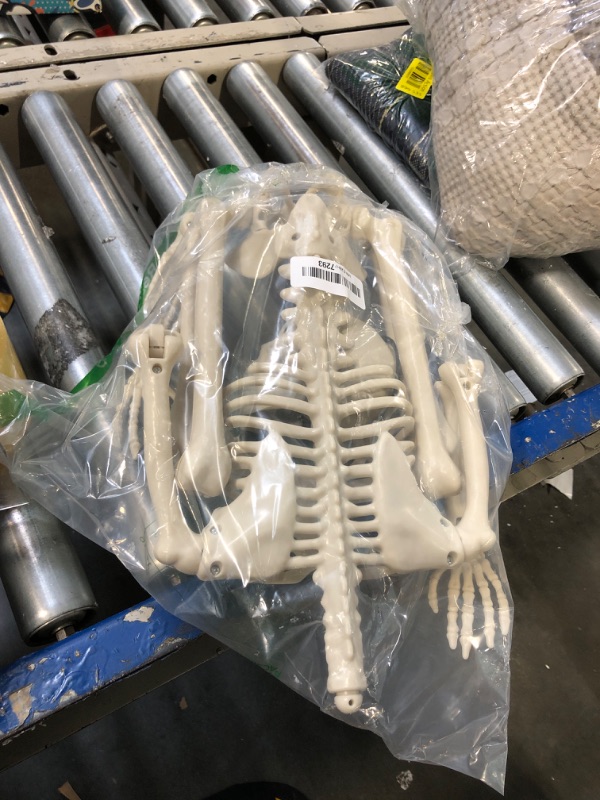 Photo 2 of ***USED***Abakuku 36" Halloween Skeleton Decorations,Human Bones for Halloween Party with Movable Joints,for Haunted Houses, Front Lawn, Graveyard Props