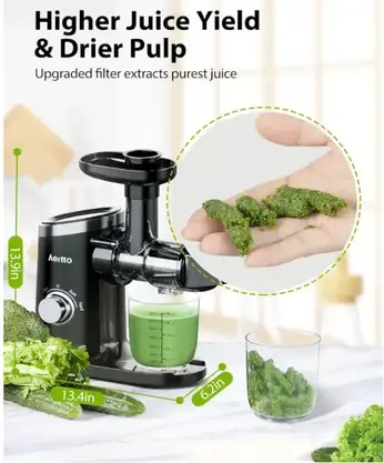 Photo 1 of ***AS IS / NO RETURNS -  FINAL SALE***
SLOW JUICER USER MANUAL HSJ-1518