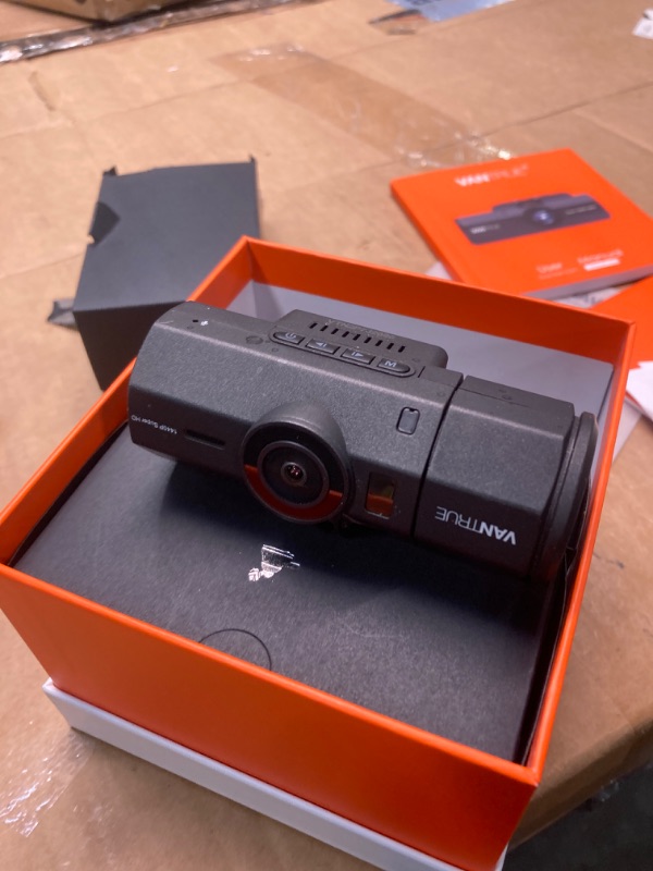 Photo 4 of ****USED***PHOTO REFERENCE ONLY***Vantrue N2S 4K Dash Cam with GPS, Front and Inside Dual 2.5K 1440P, IR Night Vision Uber Car Camera, 24/7 Recording Parking Mode, Motion Detection, 256GB Supported