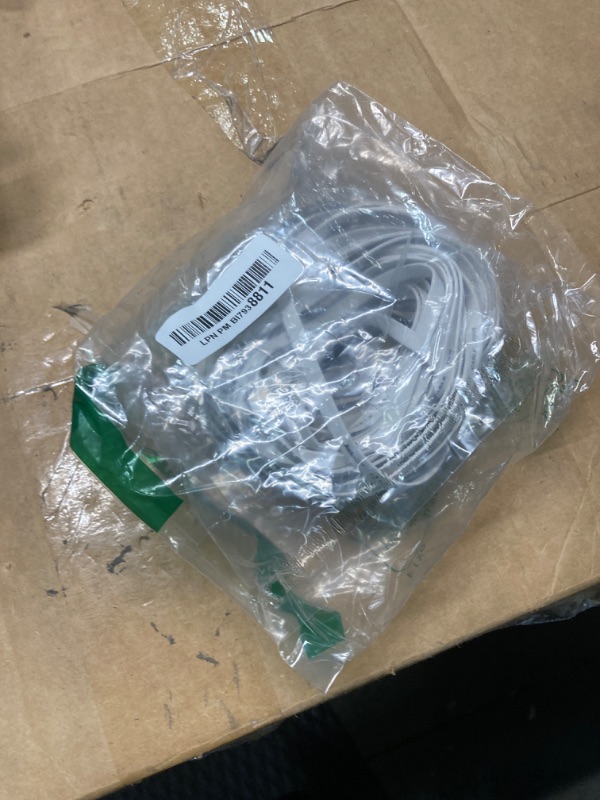 Photo 1 of ***USED***Cat 6 Ethernet Cable 50 ft White – Flat Internet Network Cable– Jadaol Computer