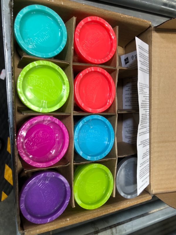 Photo 2 of ***MIssing 3 bottles***Play-Doh Slime HydroGlitz 12 Multipack of Assorted Metallic Colors for Kids 3 Years and Up, Slippery and Smooth Texture, Non-Toxic