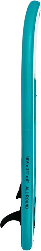 Photo 1 of Abahub Inflatable SUP, Wide 10'6" x 31"/34" x 10'6" iSUP, Blue Standup Paddleboard with Adjustable SUP Kayak Paddle, for Yoga, Paddle Board, Kayaking, Surf, Canoe, Fishing
