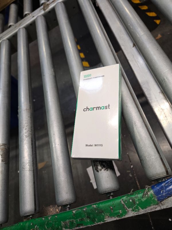 Photo 2 of **SEALED**
 Charmast Portable Charger with Built-in Cables & Wall Plug, 10000mAh Portable Power Bank, External Battery Pack Travel Essentials Compatible with iPhone 15/14/13, Samsung, iPad etc