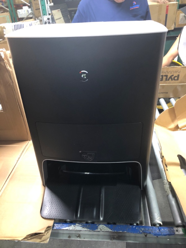 Photo 1 of ECOVACS DEEBOT X1 Omni Robot Vacuum and Mop Combo with Self-Emptying, Auto-Wash, Auto-Refill and Auto-Hot Air Drying, 5000Pa Suction, AIVI 3D Obstacle Avoidance, Built-in YIKO Voice Assistant, Black