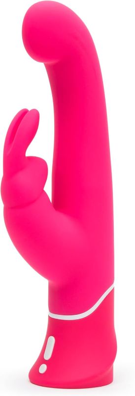 Photo 1 of ***Stock photo is a similar item**** Lovehoney Happy Rabbit Vibrator - 5.5 inch Silicone Vibrating Dildo - Clit Stimulator & G Spot Dildo - 15 Vibration Modes - Quiet Vibrator for Women - Rechargeable & Waterproof Adult Sex Toy - Pink
