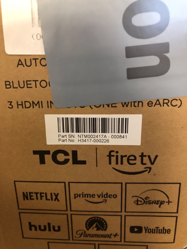 Photo 6 of ***SELLING AS PARTS - FINALE SALE - NO RETURNS****
TCL 75-Inch Class S4 4K LED Smart TV with Fire TV (75S450F