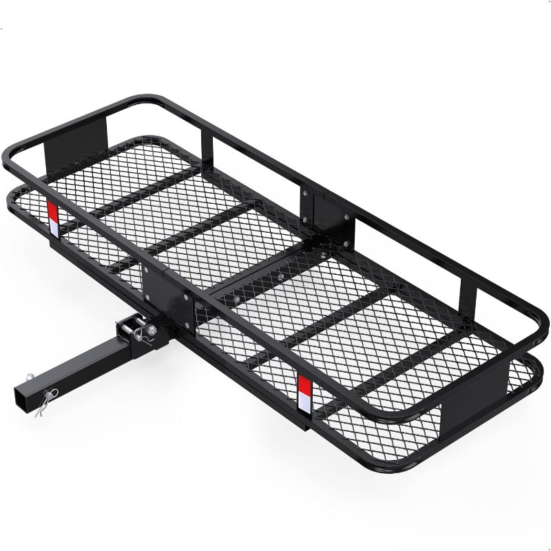 Photo 1 of ***similar to the photo ***
Hitch Cargo Carrier for 2 Inch Receiver, 500LB Capacity Hitch Mount Cargo Rack Carrier, Folding Hitch Cargo Basket with Antirust Coat