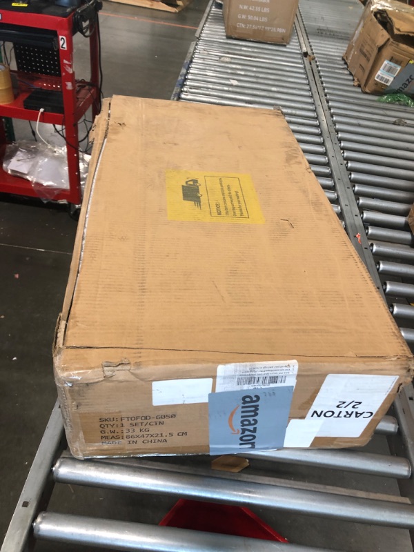 Photo 1 of YITAHOME L Shaped Desk with Power Outlets & LED Lights, 60” Corner Computer Desk with Drawers & Lift Top, Home Office Desk with Monitor Stand & File Cabinet, Wood Height Adjustable Desk, Grey