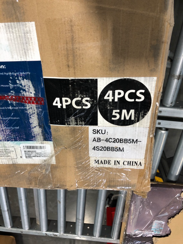 Photo 5 of Aquaboon Whole House Water Filter Cartridge Replacement - CTO&Sediment Filter Set (8-PACK) - 5 Micron Water Filter 20" x 4.5" Compatible with BLUONICS BLCTO20X4, PP-20B4, Pentek 155358-43, EP20-BB