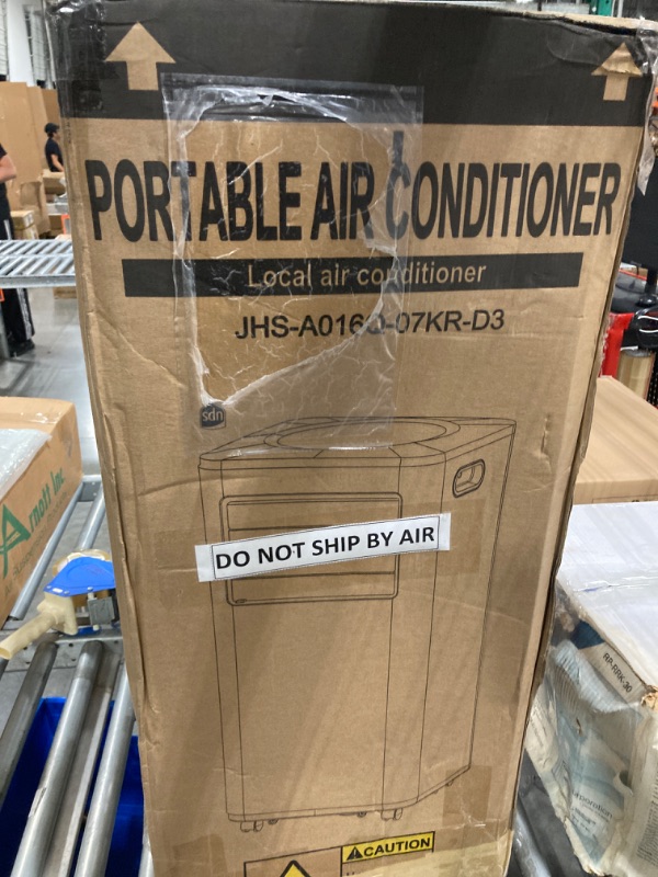 Photo 2 of ***USED***PHOTO REFERENCE ONLY****12,000 BTU Portable Air Conditioner Cools Up to 500 Sq.Ft, 3-IN-1 Energy Efficient Portable AC Unit with Remote Control & Installation Kits for Large Room, Campervan, Office, Temporary Space