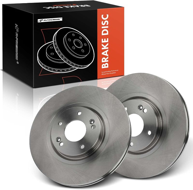 Photo 1 of A-Premium 12.60 inch (320mm) Front Vented Disc Brake Rotors Compatible with Select Kia Models - Sedona 2015-2020, 2-PC Set
