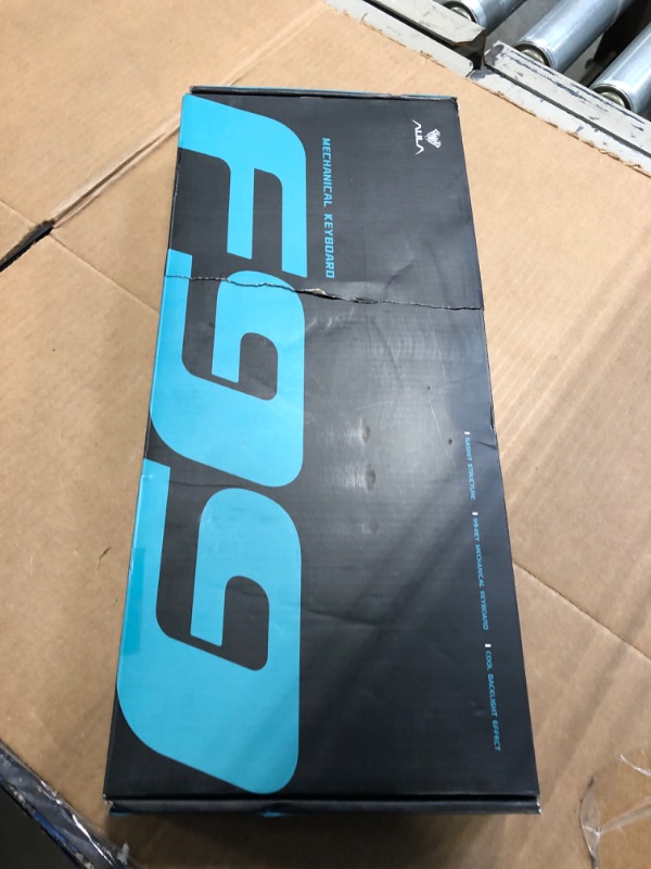 Photo 1 of 
AULA F99 Wireless Mechanical Keyboard, Hot Swappable Custom Keyboard,Pre-lubed Linear Switches,Gasket Structure,RGB Backlit Gaming Keyboard (Blue&White)