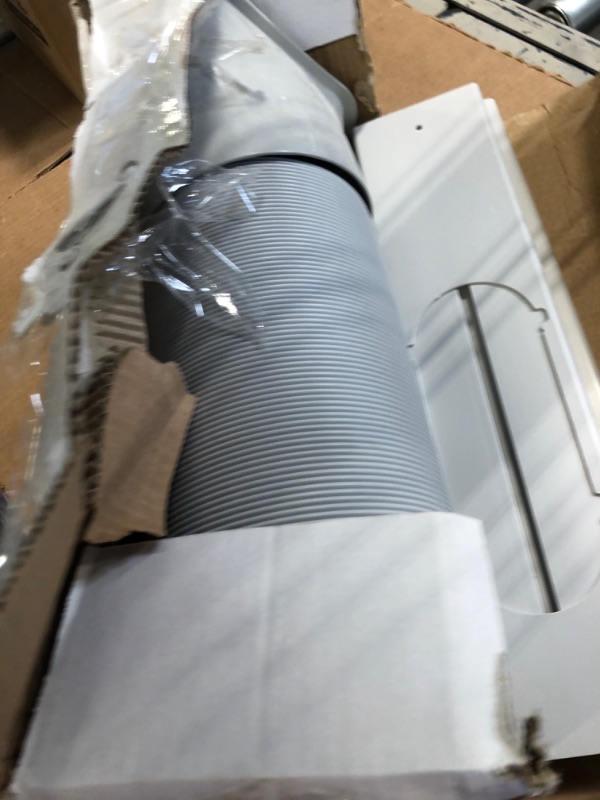 Photo 1 of CASSAIO Portable Air Conditioner Window Kit,Seamless Portable AC Window Vent Kit with 5.9" Universal Exhaust Hose Adapter,Adjustable Window Seal Plates for Sliding Window